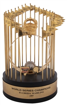 1997 Florida Marlins World Series Trophy (Front Office)